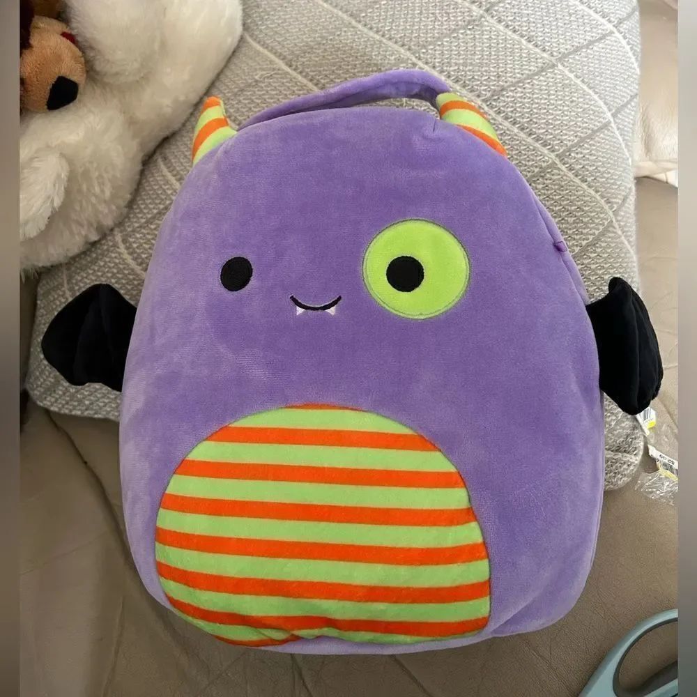 Blaze Squishmallow Halloween Treat Pail